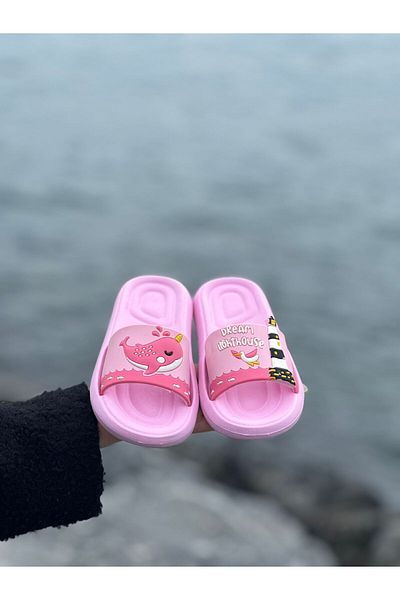 Bold Boutique Children's Slippers - For Beach, Sea, Pool and Bathroom
