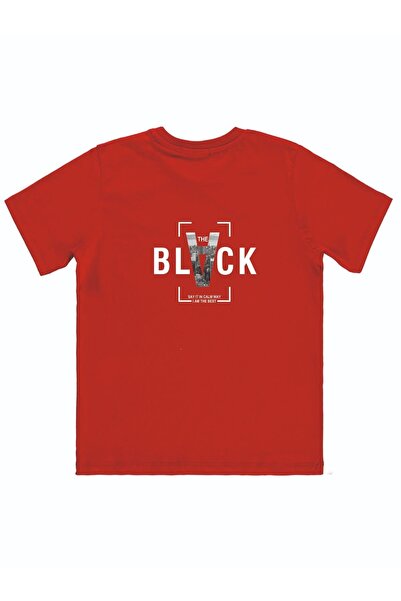 Cevval Чорна футболка з принтом для хлопчика