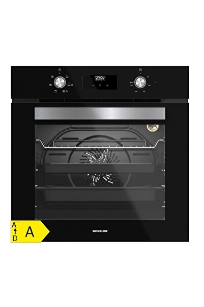 Silverline BO6502B02 S2 72 LT Siyah Ankastre Fırın
