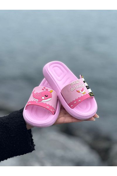 Bold Boutique Children's Slippers - For Beach, Sea, Pool and Bathroom