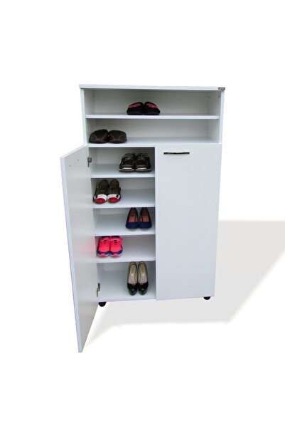 VENA Ayakkabı Dolabı - Beyaz 85x37x150