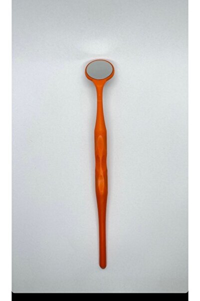 kardent Çift Taraflı Aynalı Rodyum Ayna Turuncu (dental Ayna Sapı Ve Ayna Başı)