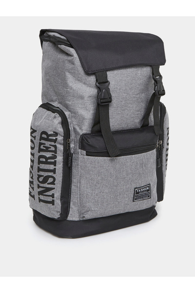 Styli حقيبة ظهر بطباعة متباينة مع إبزيم للإغلاق