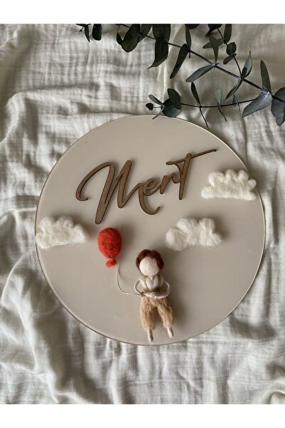 Pure Bebek Kapı Süsü keçe bebek