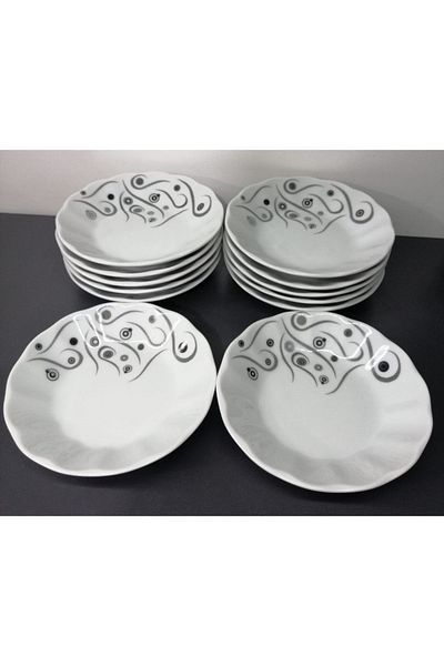 Porland PORCELAIN 12 PCS YAKAMOZ 11 CM TEAP PLATE