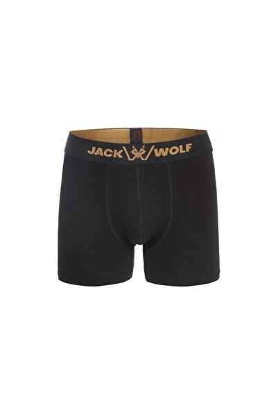 jack wolf 5 li premium pamuklu esnek erkek boxer