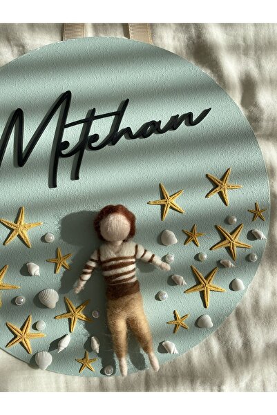 Pure Erkek Bebek Kapı Süsü