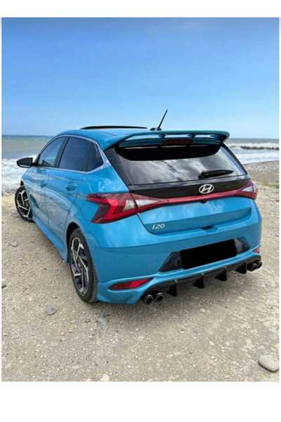 GÜNEŞLİ GARAJ Hyundai i20 2019+ Arka Ek (Plastik)