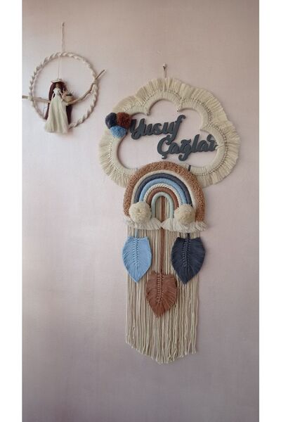 Makrome Bebek Kapı Süsü