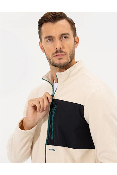 Pierre Cardin Ανδρικό φούτερ σε μπεζ χρώμα
