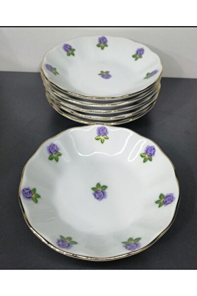 Porland PORSELEN 12'Lİ GÜLYALDIZ ÇAY TABAK 11 CM