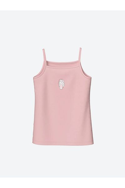 LC Waikiki 2-Piece Square Collar Printed Athlete Set for Girls