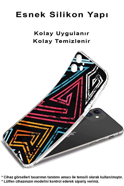 PrintiFy Reeder S23 Pro Max Compatible Camera Protected Antique Design Transparent Silicone Case