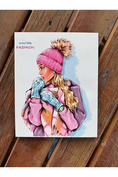 LİMON DEFTER Lemon Modelist 80 - Caiet cu dungi din carton cu frunze