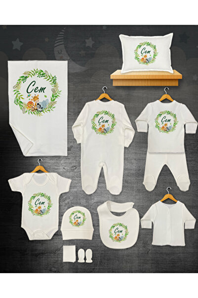 forbebis Bebekdesen 11'li Isimli Organik Hastane Çıkış Seti