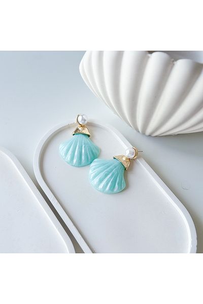 CHARMLUCKY Seashell Earrings