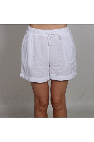 bomull textıle Muslin Fabric Short Shorts