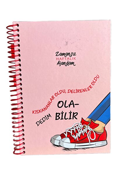 mcolor Konuşan Ajanda Zamansız Haftalık Ajandam
