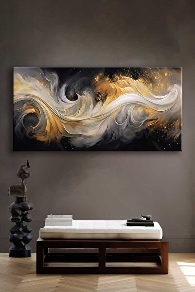 Voovart Soyut Dekoratif Kanvas Tablo -VOOV2663