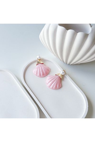 CHARMLUCKY Seashell Earrings