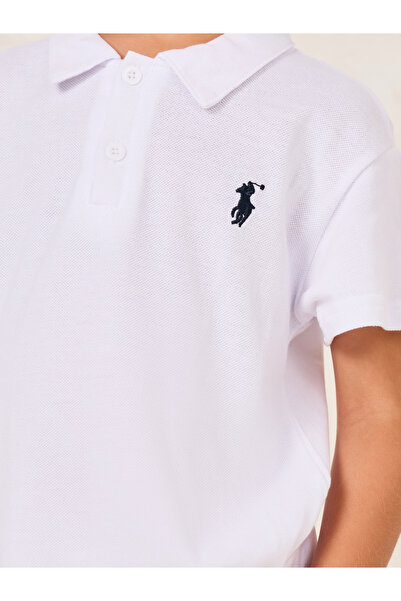 Styli Toddler Boys Embroidery Polo Tee & Short Set
