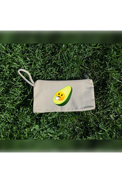 Boom town Avokado PaSSionis Design Makyaj Çantası, Kalemlik, El Çantası, Bask...