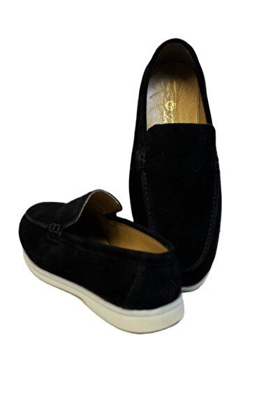 KAFKASLAR AYAKKABI Мъжки ежедневни мокасини с яка - меки велурени, нов модел