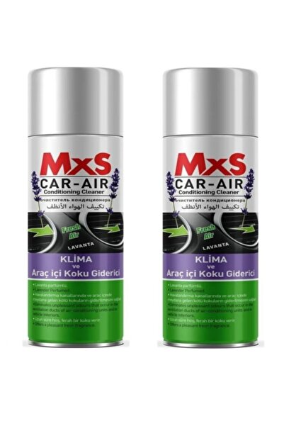 MxS ARAÇ İÇİ KLİMA TEMİZLEYİCİ VE HAVA TAZELEYİCİ KLİMA BOMBASI 200 ML * 2 ADET