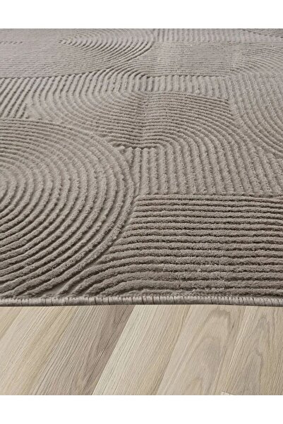 AKSU Bukleli Yumuşak Peluş Post ROLYEF Shaggy Oturma Odası Salon Hol Mutfak Halısı Yatak Odası