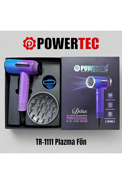 POWERTEC Tr-1111 Delux Plazma Digital Fön Makinası