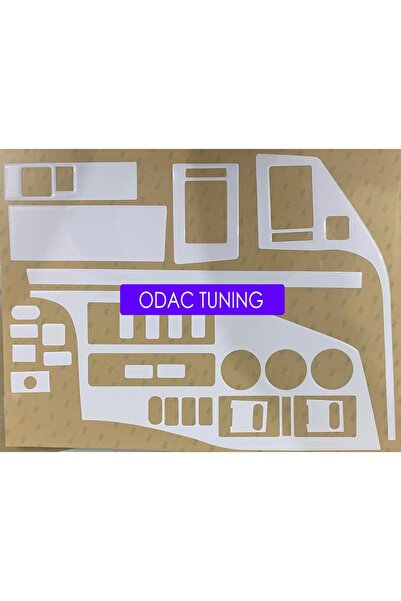 ODAC TUNING فولكس فاجن LT 35 فولت توربيدو - وحدة تحكم بيضاء، زخرفة وصدر من خش...