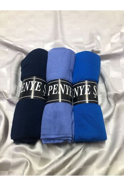 Organic Scarfs Special Stitched Hijab Combed Cotton Shawl Hijab Model