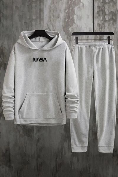 DAXİS Sportwear Company Printed Unisex Hooded Tracksuit Set