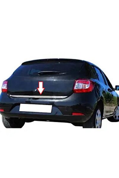 ANDOTOAKSESUAR Dacia Sandero Stepway Formlu Krom Bagaj Alt Çıtası 2006-2012