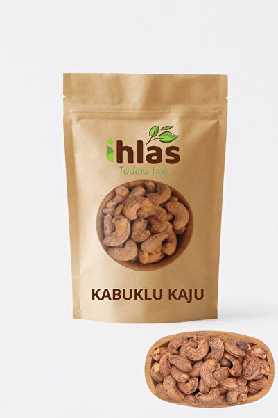 İhlas Kavrulmuş Kabuklu Kaju Iri Boy Kuruyemiş  Taze Lezzetli Çerez (NET 250gr)