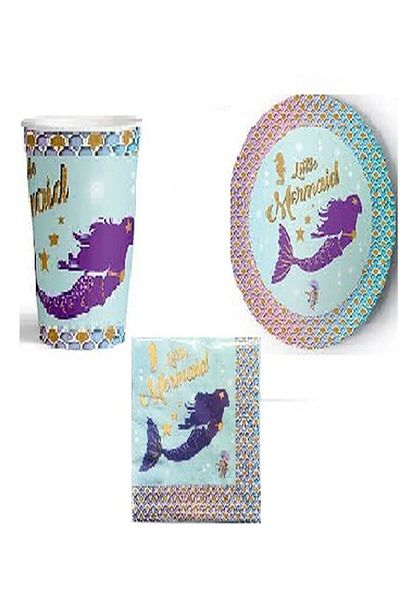 DÜVENCİ TİCARET 3 Piece Construction Themed Plate Cup Napkin Set