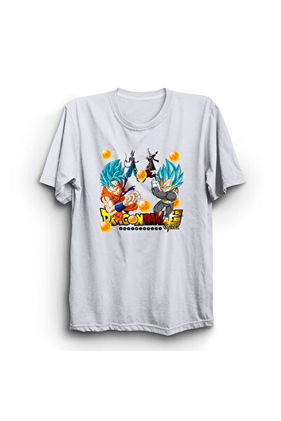 The Fame Tricou din bumbac 100% cu imprimeu manga Dragonball Super Anime