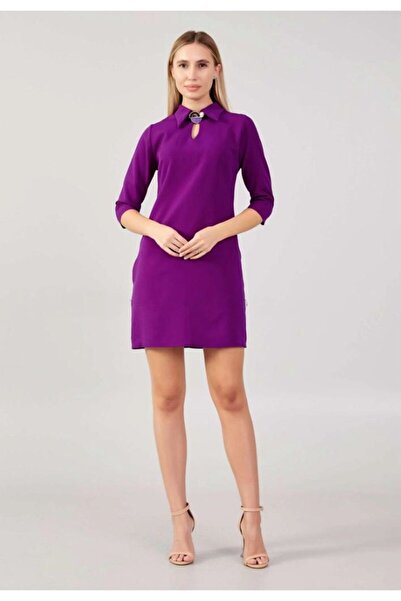 M&G FASHlON BROŞLU ELBİSE