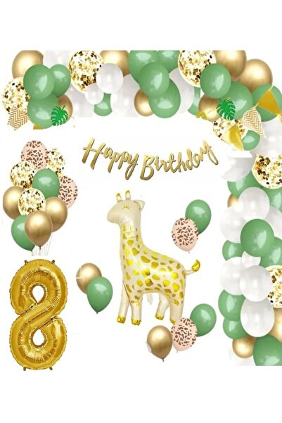 DÜVENCİ TİCARET Zürfola Follyolu - Set de lanțuri pentru baloane pentru ziua ...