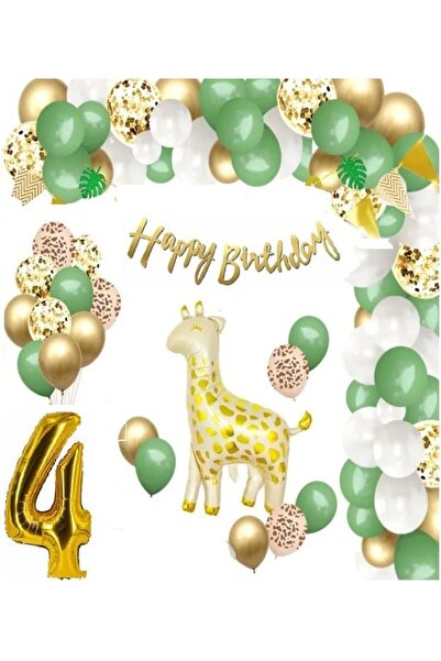 DÜVENCİ TİCARET Zürfola Follyolu - Set de lanțuri pentru baloane pentru ziua ...