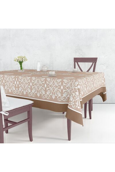 MODELHOME مفرش طاولة بدون رعاية مقاس 150 × 215 سم