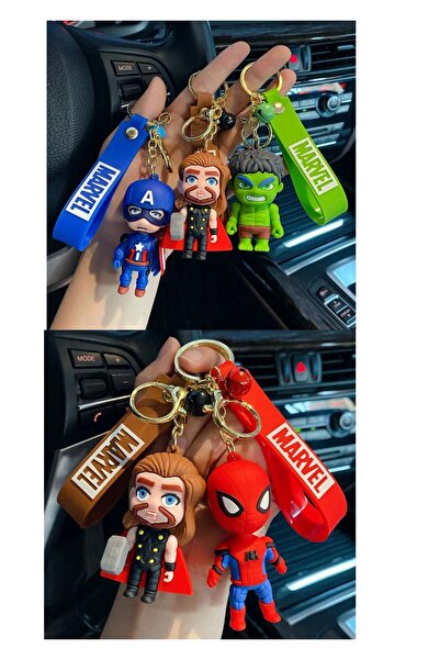Yeni1Trend Büyük Boy Süperman Thor Kaptan Amerika Demir Adam Marvel 3D Siliko...