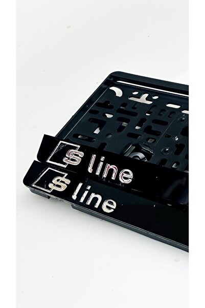 Genel Markalar AUDİ S LİNE 3D LÜX Takmatik Pleksi PLAKALIK Uyumlu