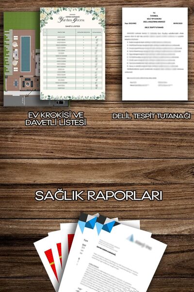 Taş Group Detective Game - Murder Game - Detective Game - Box Games-Ceren Montenegro