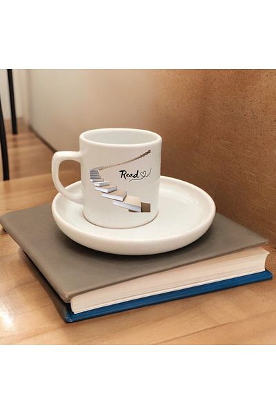 D&Y GAUDERY Modern Coffee Cup - Reading Design