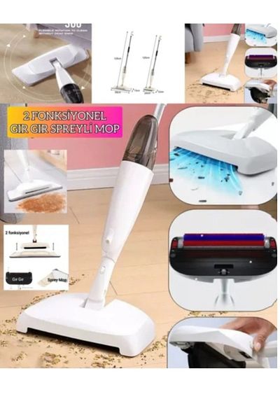 felix express Multifunctional Two-in-One Household Cleaning Mop with Grease Spray