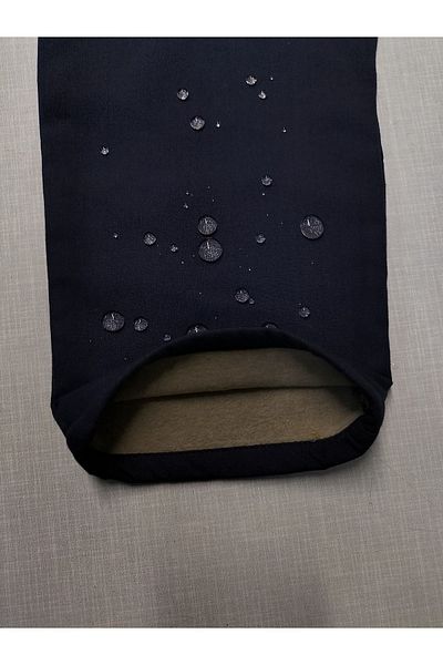 BeyzDenim navy blue gendarmerie and regular wear thermal fleece cargo pants