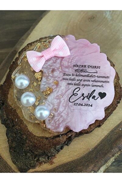 sakızağacı atölye Epoksi Magnet,Mevlüt Doğumgünü ilk Yaş Yenidoğan Hediyeliği