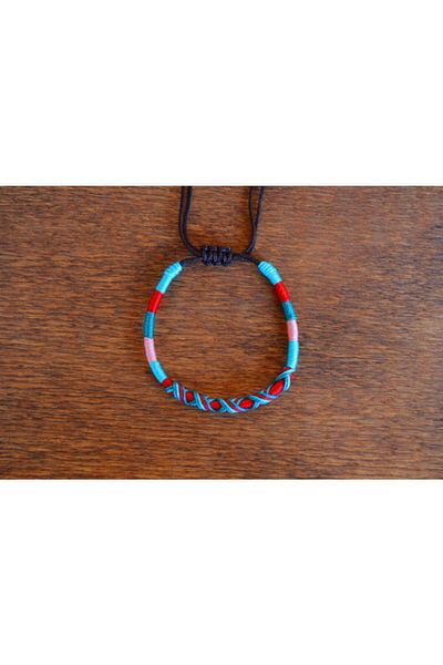 Bidüğüm Ethnic Breeze Boho Unisex Bracelet - Adjustable Size and Lasting Colors
