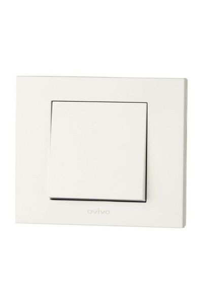 OVİVO 10 Pieces Ovivo Grano White Key Frame Included